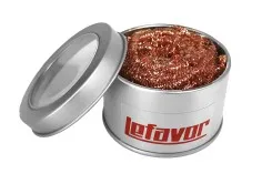 Bola de limpieza para desoldar, soldador, filtro de malla, punta de boquilla de limpieza, bola limpiadora de alambre de cobre, caja de escoria de Metal, bola limpia photo review