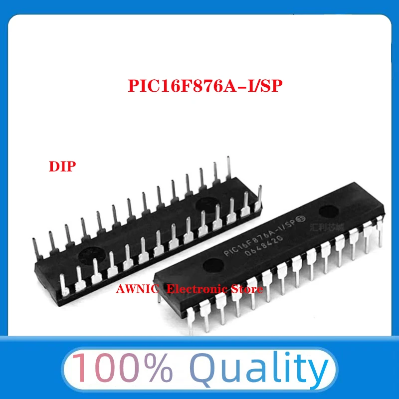 New original PIC16F876A I/SP PIC16F876 16F876A I/SP DIP 28 IC In stock ...