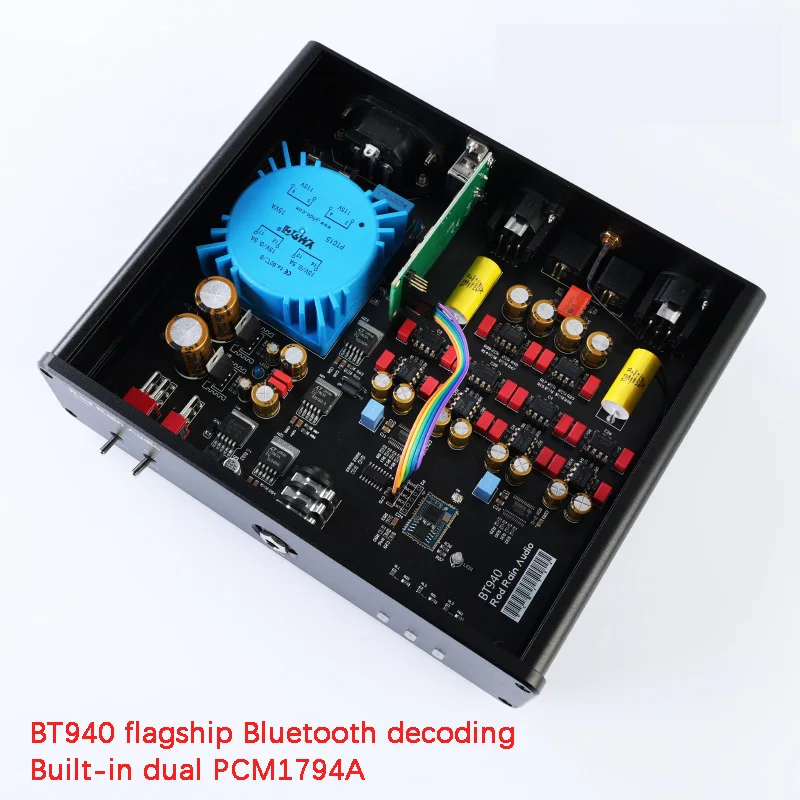 

Родовый BT940 двойной PCM1794A параллельный ЦАП Bluetooth 5,1 Qualcomm 5125 декодер плата USB декодер