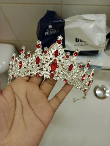 Luxury Baroque Queen Bridal Crown photo review