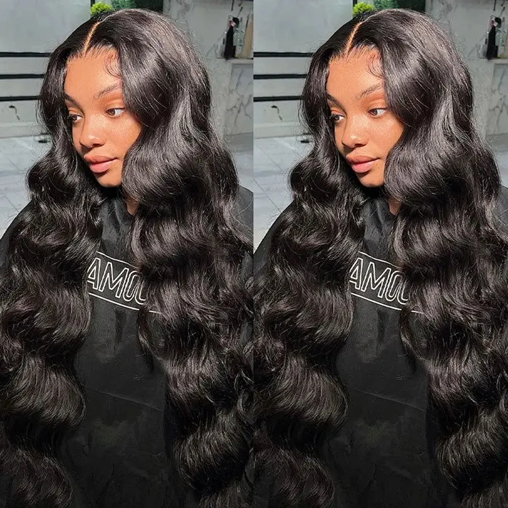 Body Wave Human Hair Bundles With 13x4 Frontal Brazilian Extensions With Frontal Human Hair Weave Extensions 3 Bundles Remy Hair