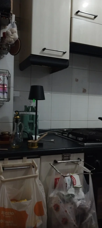 Rechargeable LED Table Lamp Touch Switch 3 Levels Dimmable Desk Lights Bar Club Dinner Creative Decorative Ambient Lighting photo review