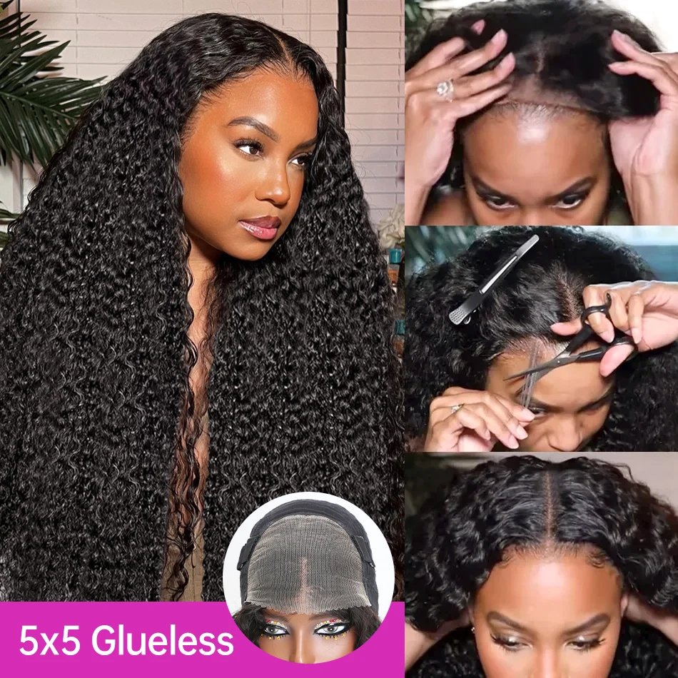 Deep Wave 13x6 Hd Lace Frontal Wig Brazilian Human Hair