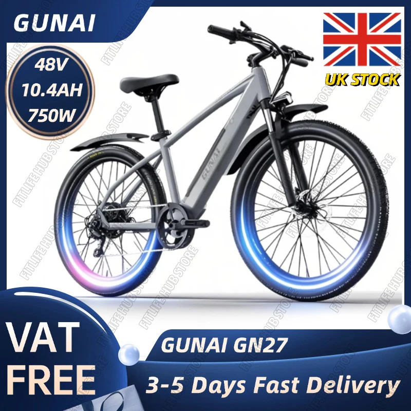 GUNAI GN27 Electric Bike For Adult 27 5Inch Tire Mountain Bike Commuter gunai-gn27-electric-bike-for-adult-27-5inch-tire-mountain-bike-commuter