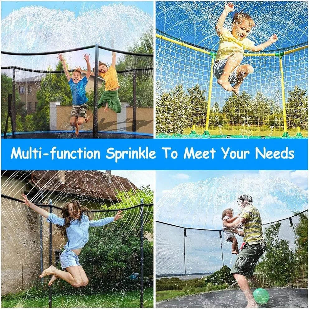 Multifunctional Trampoline Sprinkler Water toy for kids&adults-Outdoor lawn/Backyard Summer Fun,Games,Accessories,Activity,gift 3
