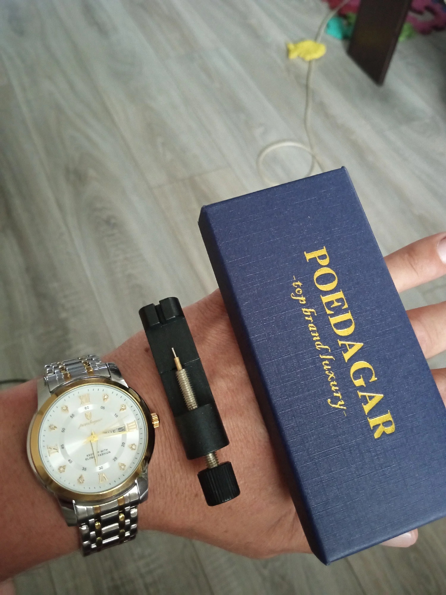 POEDAGAR Luxury Watch for Men photo review