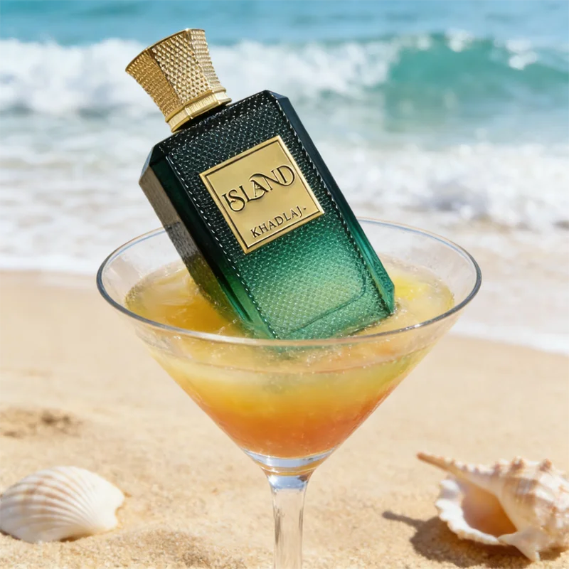 Khadlaj island eau de cologne, luxe ambergeur voor dames en heren_voghion.com
