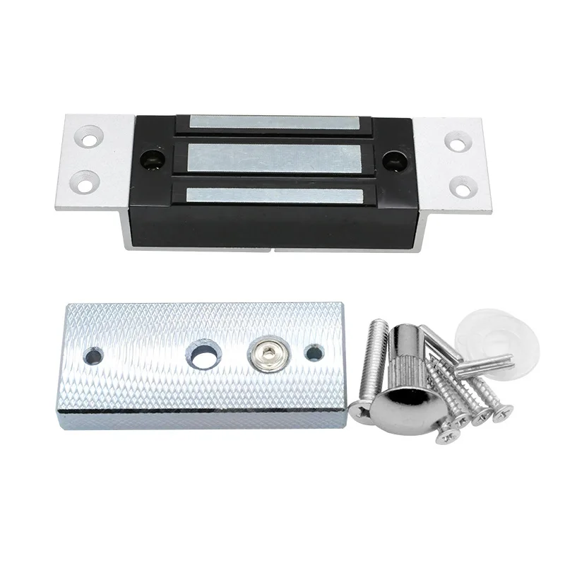 DC12V 60KG 130Lbs Holding Force Mini Access Control Electric Magnetic Lock Side