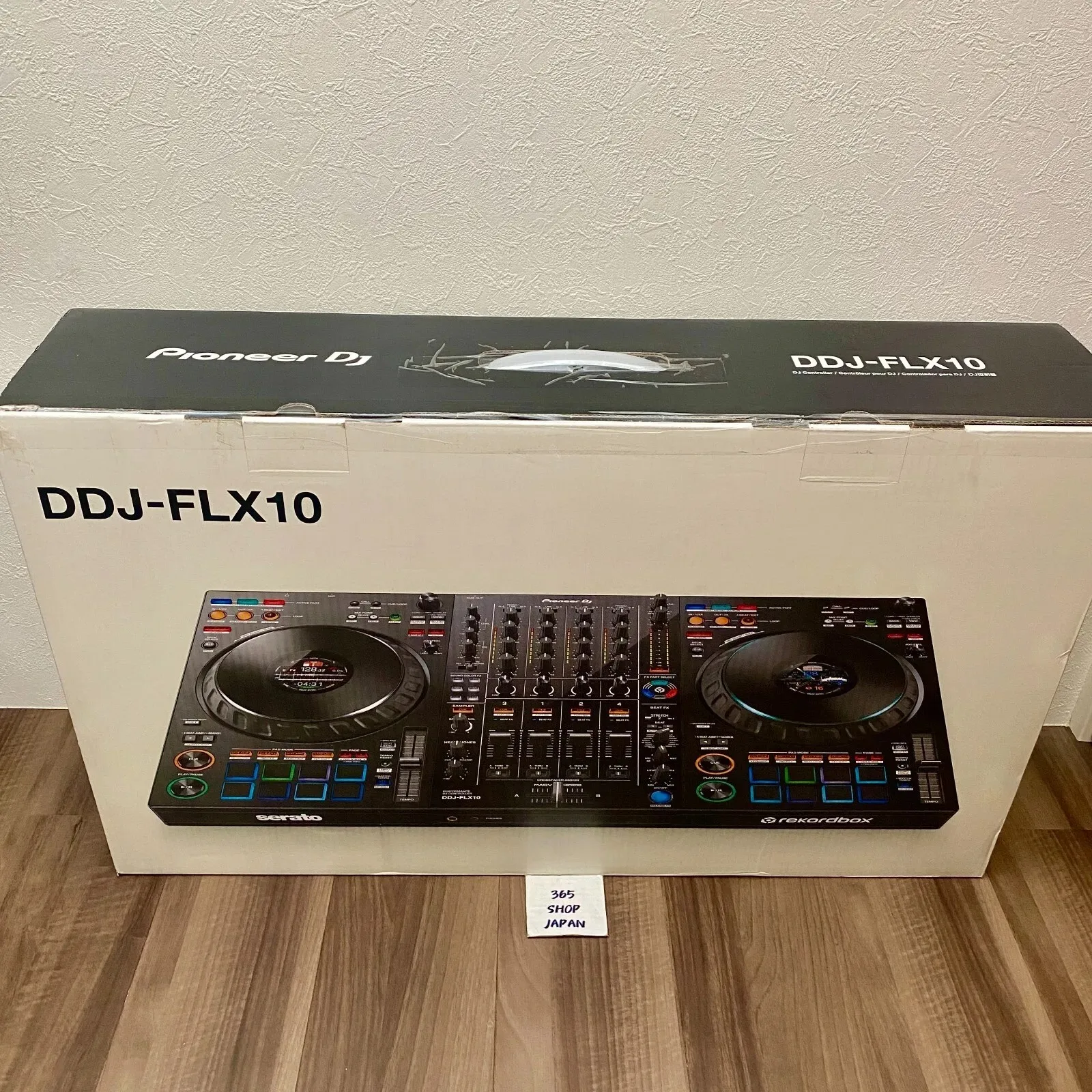 

Оригинальные продажи, Pioneer DJ DDJ-FLX10 4-колодочный DJ-контроллер, Япония, Новинка