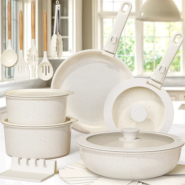 21-Piece Non-Stick Ceramic Cookware Set 1