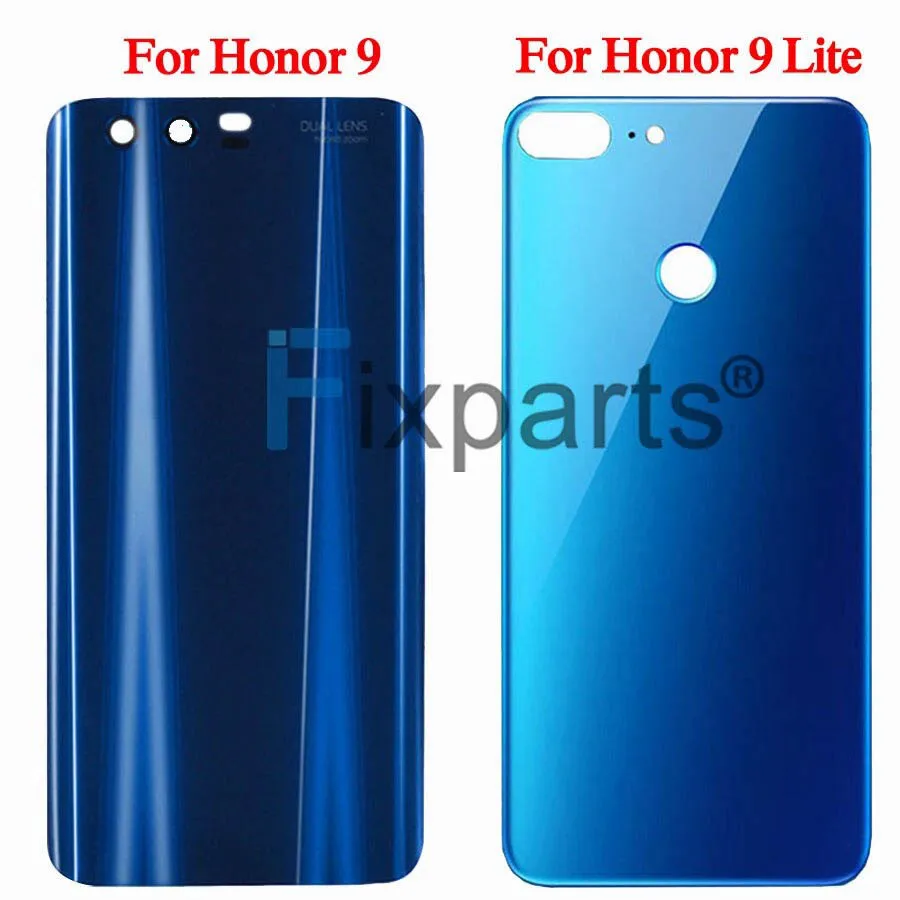 Huawei honor 9 STF-L09 후면 배터리 커버, 문짝 후면 유리 하우징 케이스, Huawei honor9 Lite LLD-AL00 배터리 커버, 5.15 인치