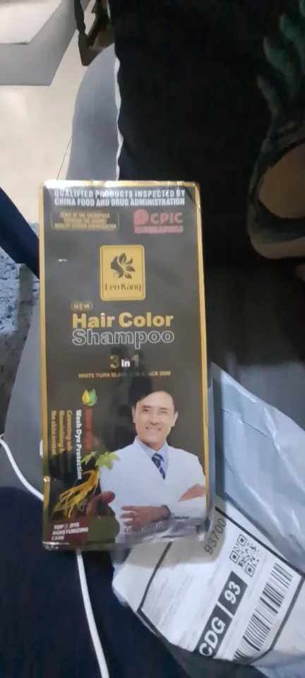 Hailicare® 500ml Permanent Hair Color Shampoo Exclusive Organic Hair Dye photo review