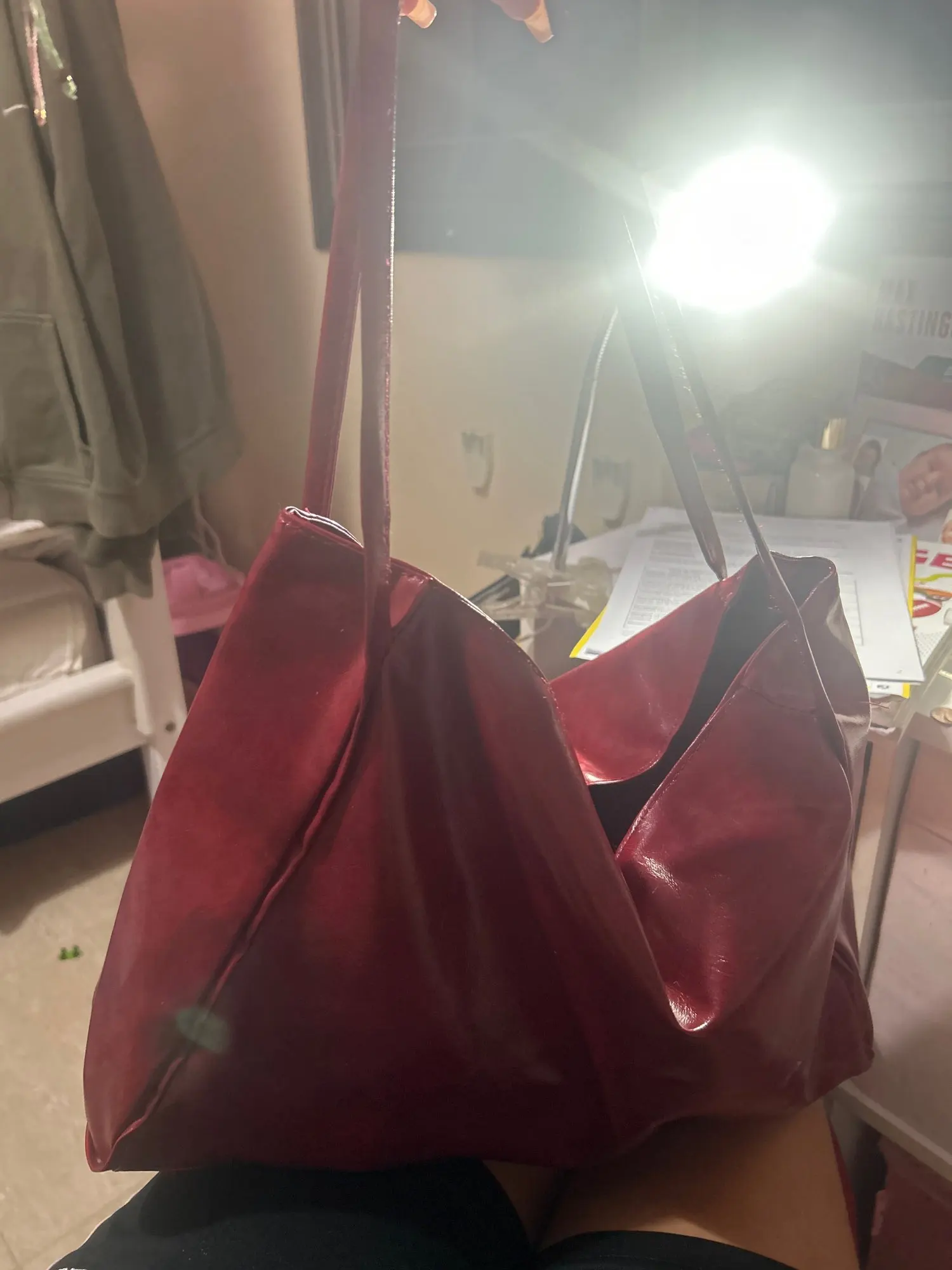 Veloura™ Soft Luxe Shoulder Bag photo review