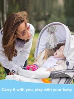 Couverture de couette en forme d'éléphant pour bébé, serviette douce pour apaiser, hochet pour bébé, jouets animaux, apaiser la raison, serviette de couchage, tour suspendu pour tout-petits 2