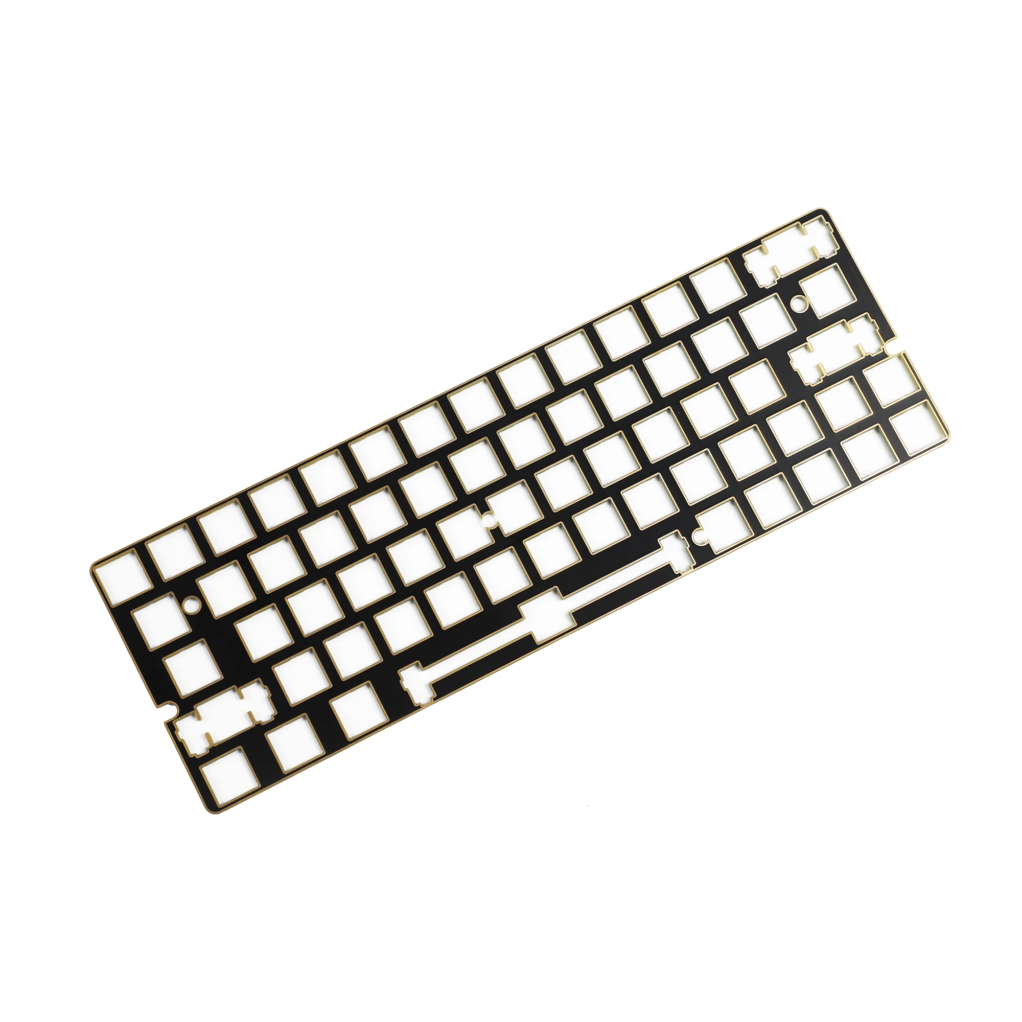 GK64 FR4 플레이트 포지셔닝 보드, 플레이트 장착 스태빌라이저, GH60, XD64, GK64, Gk64x, GK64xs 용