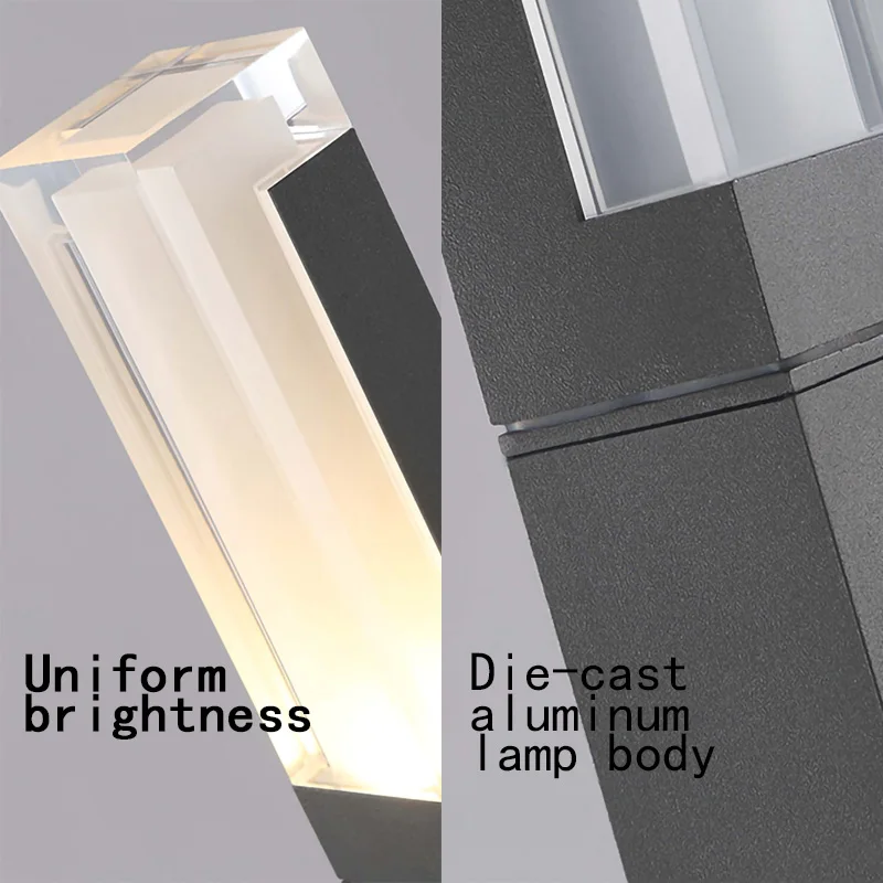 10W LED Landscape Path Lights - 2ft Aluminum Outdoor Garden Lighting, Warm White, IP65 Waterproof