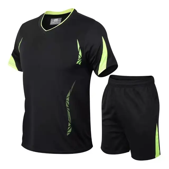 High quality tennis jerseys badminton shirt shorts set Men Table tennis sets ping pong clothes Badminton jogging sports suits Style 3