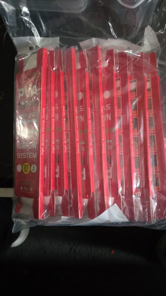 Carp Fishing PVA Mesh for Groundbait Feeder Water Soluble PVA Net Fishing Tackle Carp Fishing Stocking Boilie Rig Bait Wrap Bags photo review