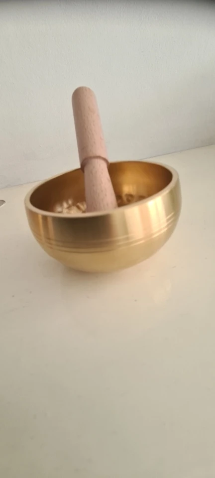 Tibetan Handmade Brass Singing Bowl | Meditation & Yoga Bowl photo review