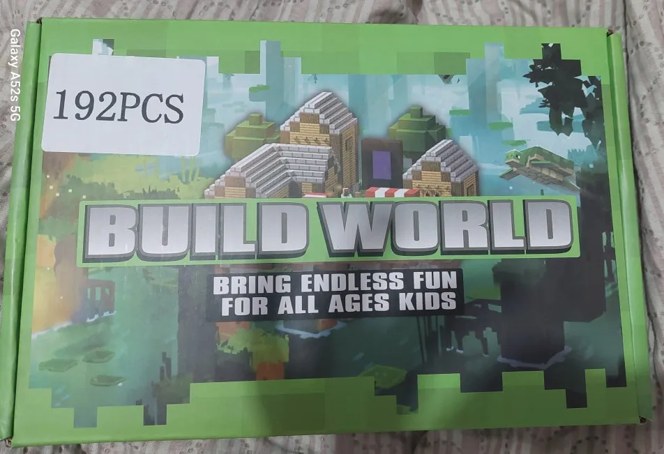 192-teilige Magnet-Bausteine Minecraft Set photo review