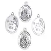 100pcs of St. Joseph with Child Pray For Us Religious Medal Pendant 2