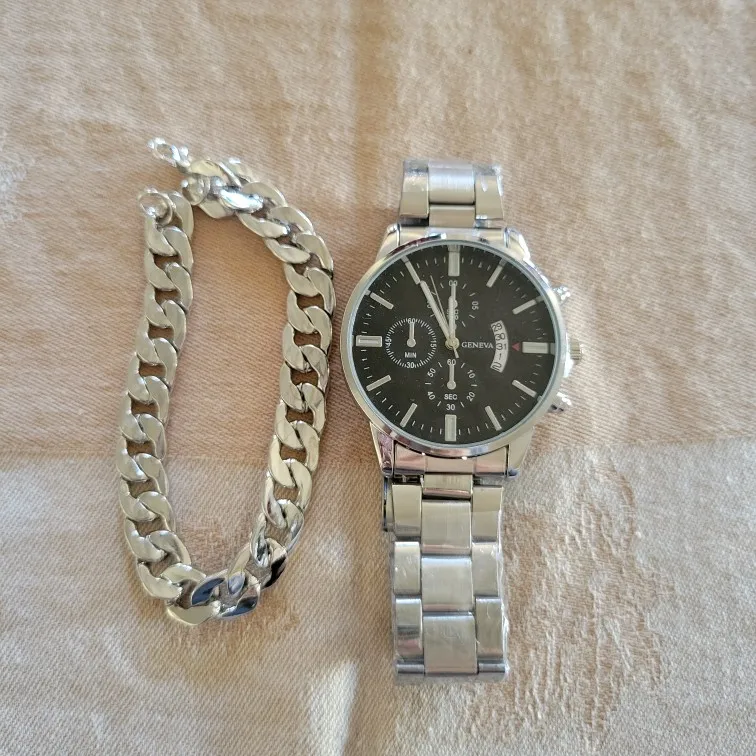 Fashion Men's Stainless Steel Watch photo review