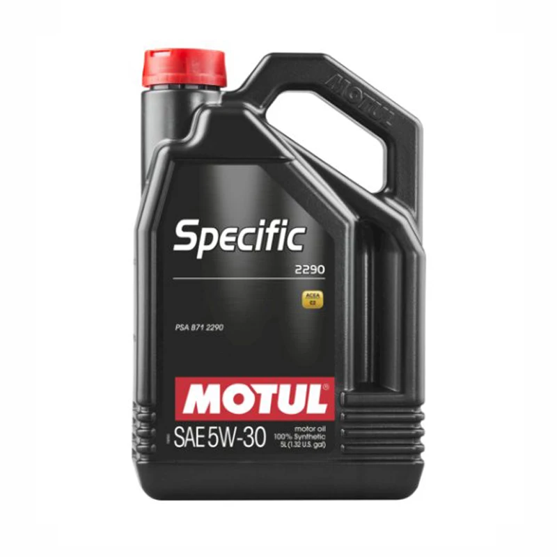 Motul 109325-Olio Lubrificante Motore Per Moto Specifico 2290 5 W30 5 Litri Sintetico 100%