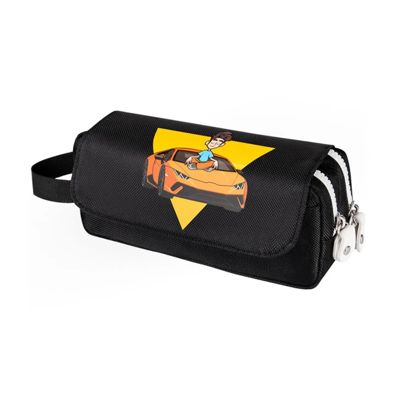 Cartoon Merch A4 Lamba Pencil Case Multi Layer Large Capacity vlad a4 Stationery Box Stationery Storage Bag Kids Pencil Case 3