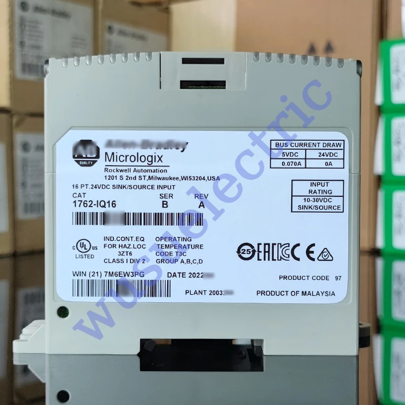 MicroLogix 16 포인트 디지털 입력 모듈 PLC, 1762-IQ16, , 신제품