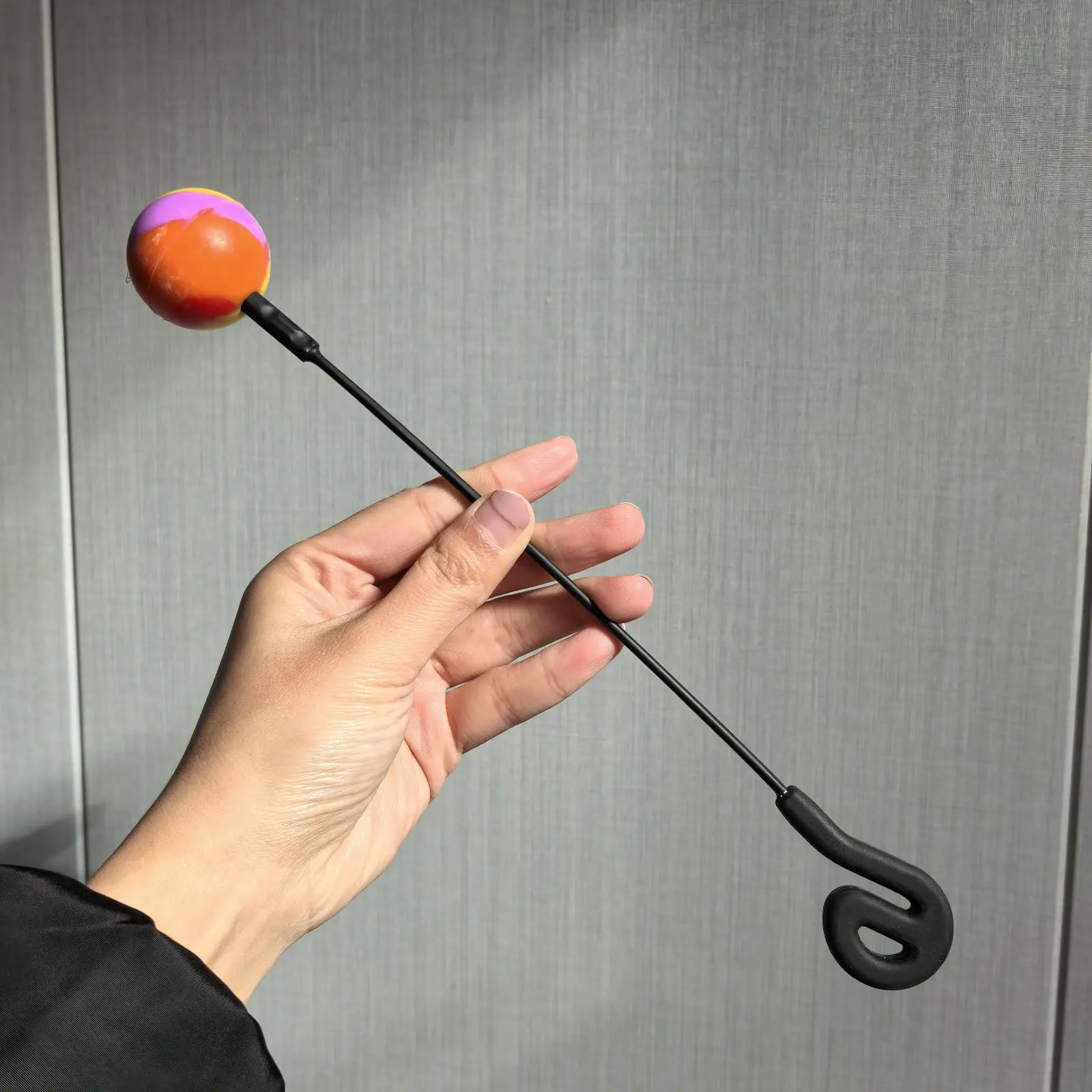 Factory direct double-headed whale gong hammer for gong bath yoga class music class toy gift e-type mallet gong hammer