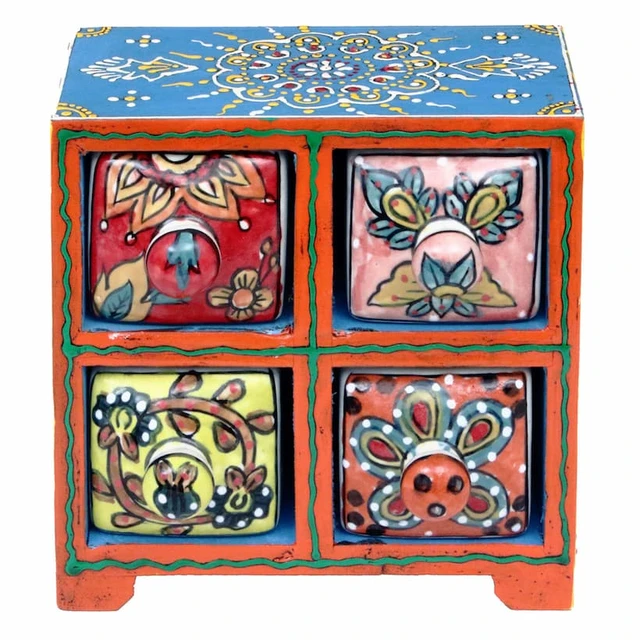 Buy GURU JEE Handmade Indian Wooden Ashtray 4.5x4.5x2.25 Inch Indoor  Outdoor Ashtrays With Cigarette Storage Case Box Artisan Crafted Showpiece  Gifts Online at Best Prices in India - JioMart.