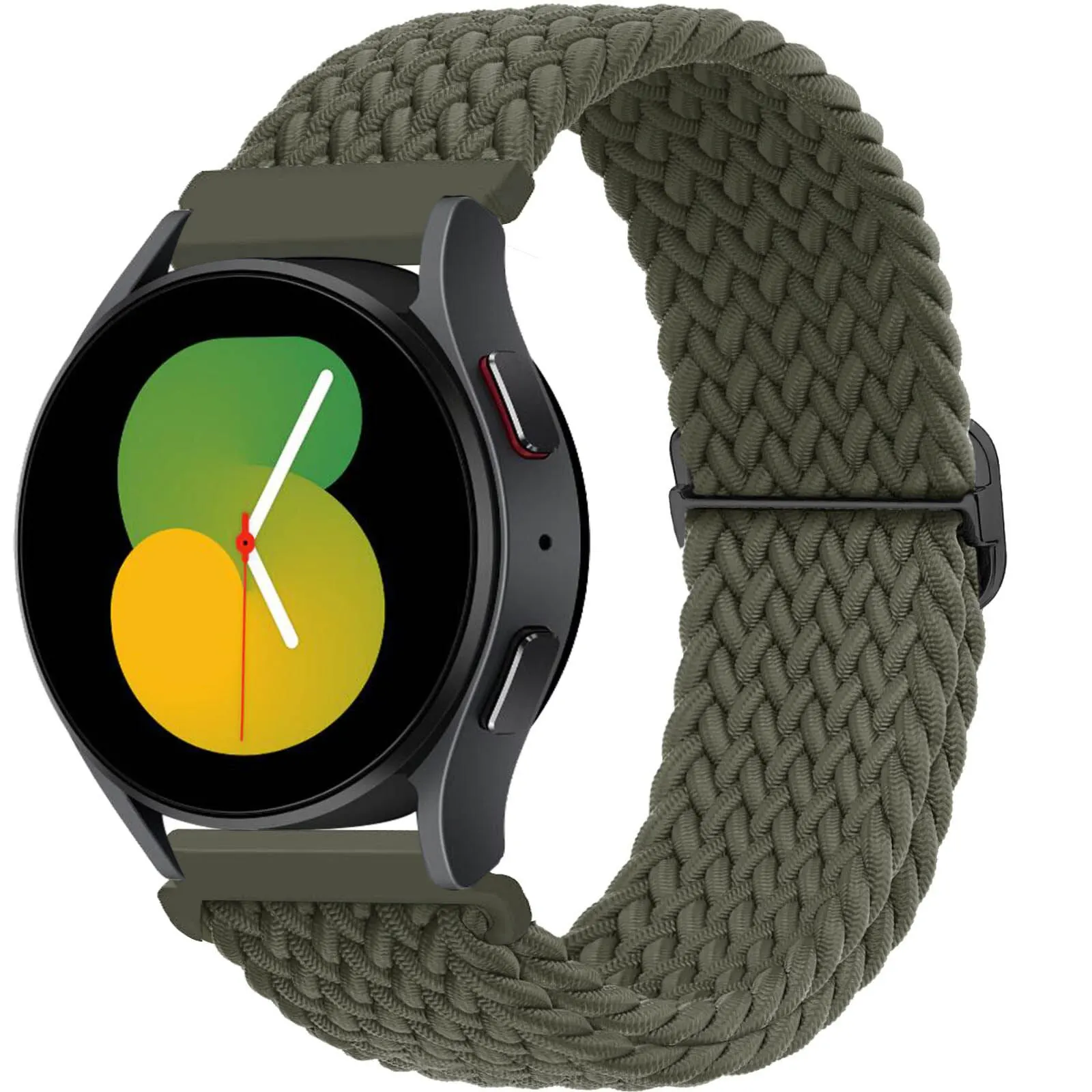 Braided Solo Loop Bracelet Strap - 20mm/22mm Band