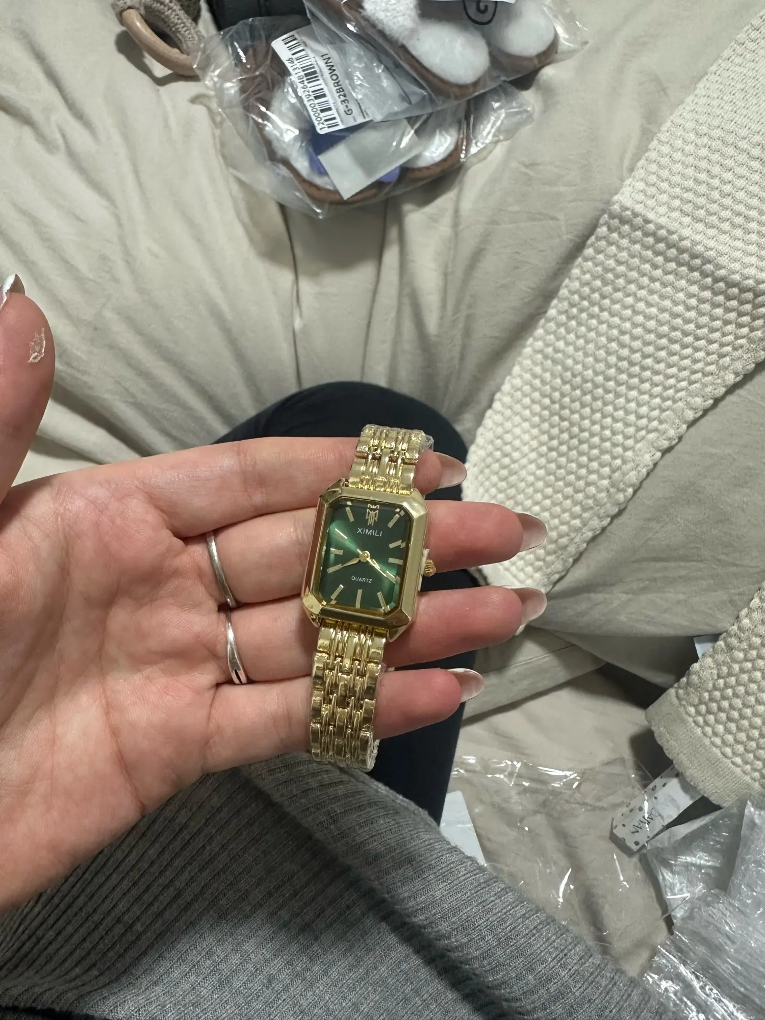 Women's 32mm Square Quartz Watch photo review