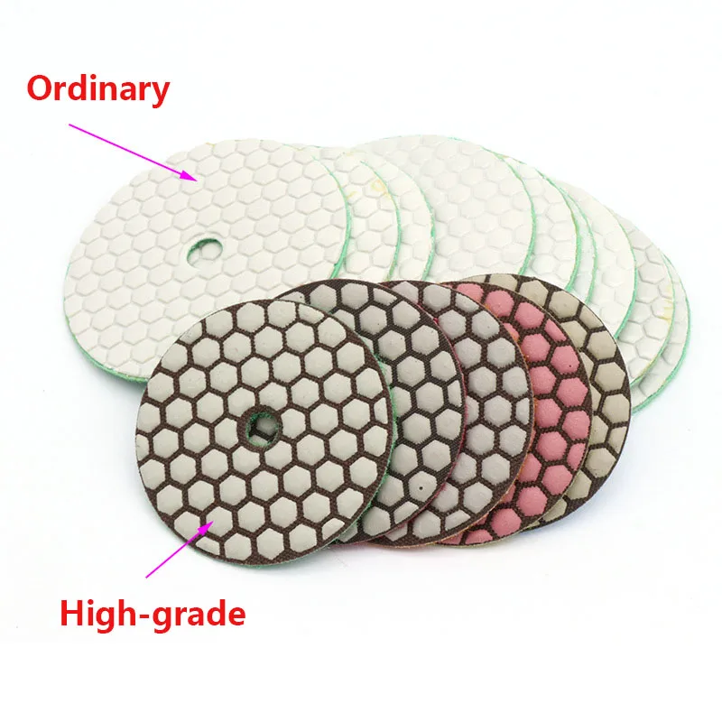 Рисунок 6 - 3 дюйма 4 дюйма Сухие алмазные полировальные диски