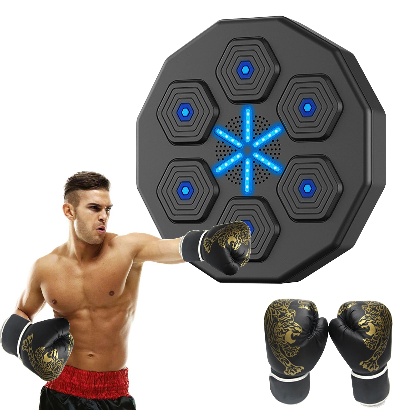 SmartMusicBoxingTrainingMachineBoxingFitnessTrainerElectronic