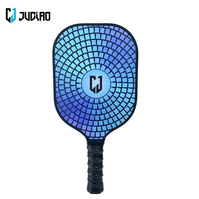 Juciao Blue Pickleball Paddle - High Quality Carbon Texture