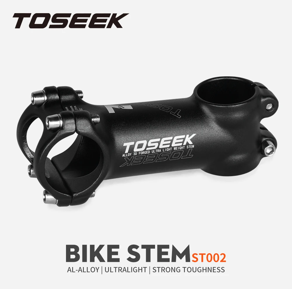 Description Picture 2 of itemTOSEEK ST002 MTB Stem 7 Degree Bike Handlebar Stem Ultralight Road Mountain Bicycle Power Durable Bike Table 35/45/55/60/70/80mm