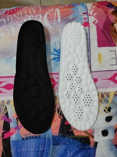 1 Pair/2 Pairs High Elasticity Latex Sport Insoles Soft Shoe Pads Arch Support Orthotic Insoles Breathable Deodorant Insole photo review