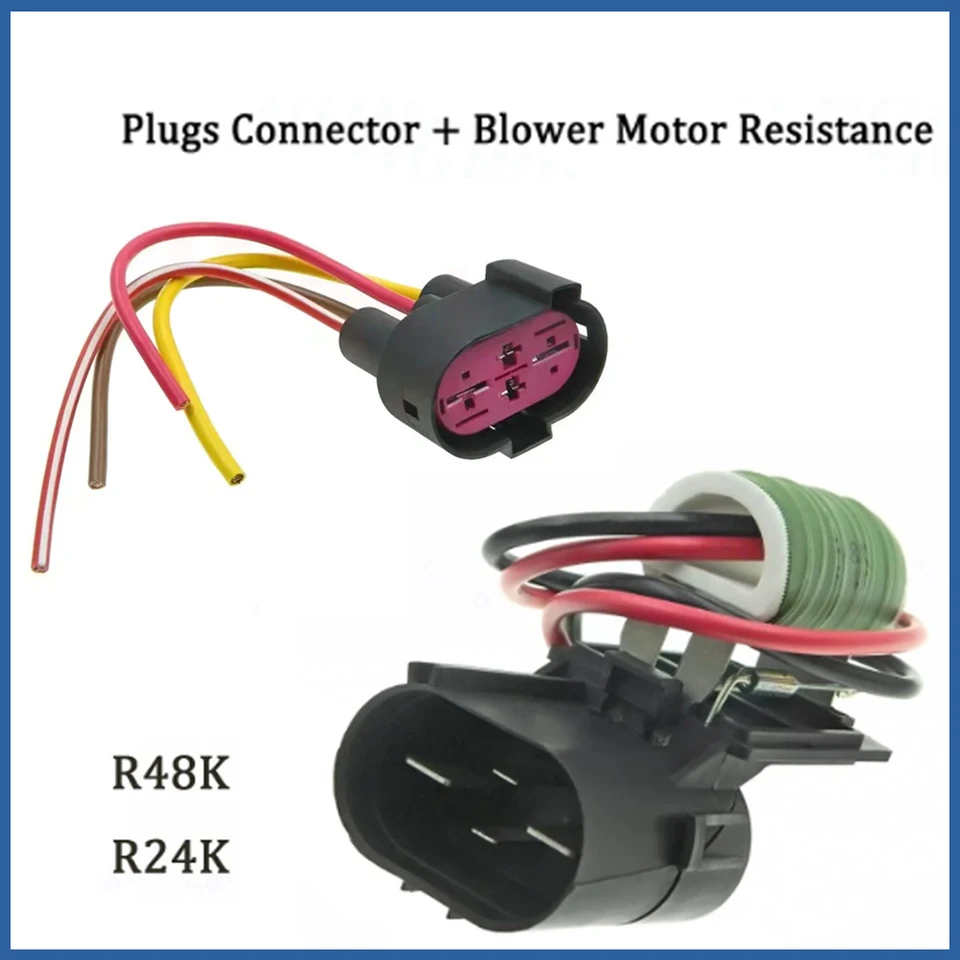 Aoutecen Fan Blower Resistor, Car Heater ABS Plastic Metal Motor Blower Resistor Air Condition Accessories For Astra H MK5 1.9 CDTi 150 2004‑2011 - View #7
