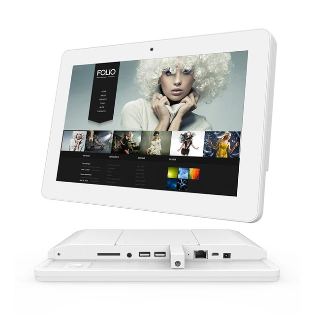 Планшет на Android PoE промышленный настенный 10 дюймов, WIfi, RJ45, Bluetooth, VESA, индивидуальный Кронштейн-лучший планшет для промышленного использования 1