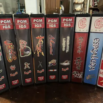 IGS PGM1 쇼크 박스, 아트 커버 포함, 레트로 아케이드 게임 부품, 게임 카드 보호 케이스