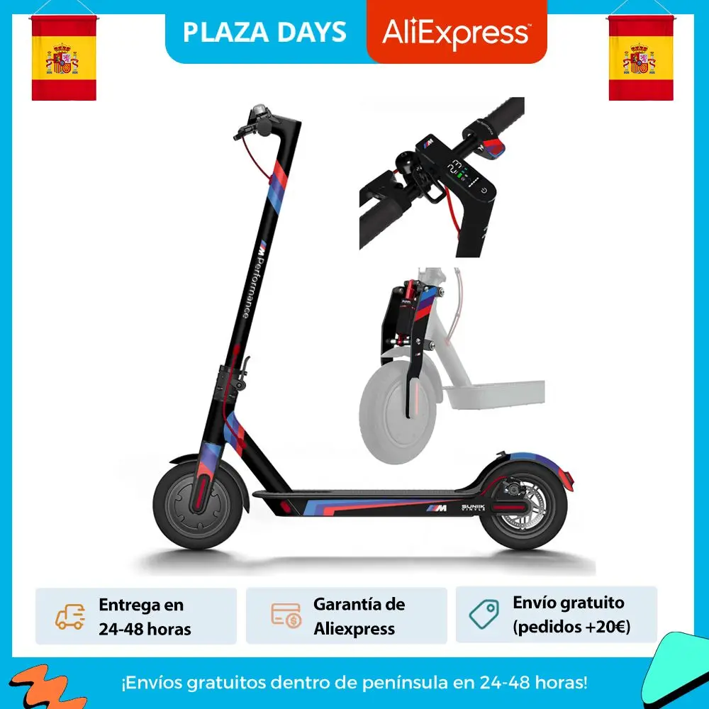 Vinile Nero Bmw Performance Per Xiaomi M365 Pro 1S Pro Pro 2 Lite Scooter 3