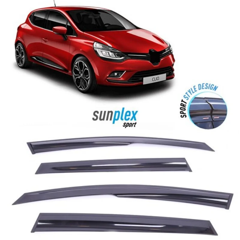 Car window accessories for Renault Clio 4 HB 2013 2014 2015 2016 2017 ...