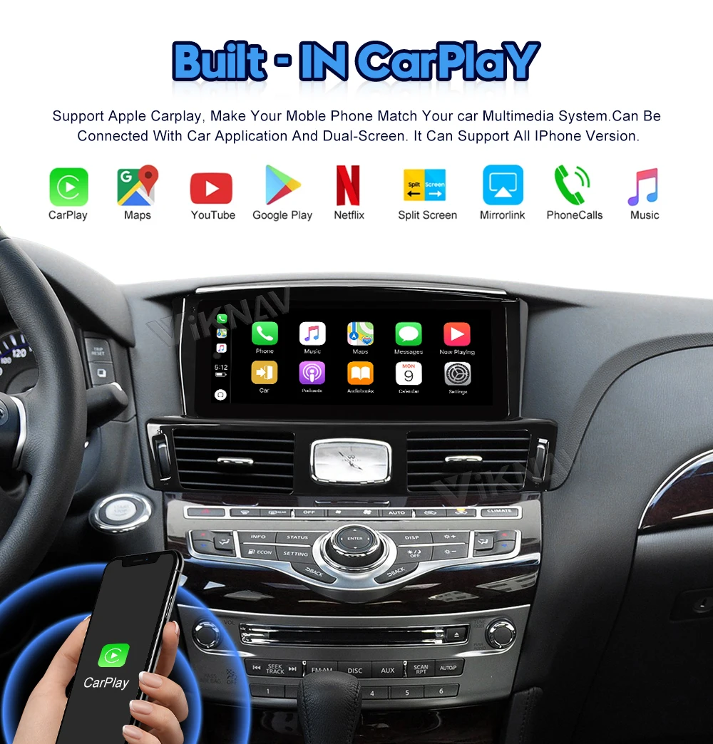 

2 din Android car radio For Infiniti Q70L 2013 2014 2015 2016 2017 car stereo autoradio GPS navi multimedia DVD player