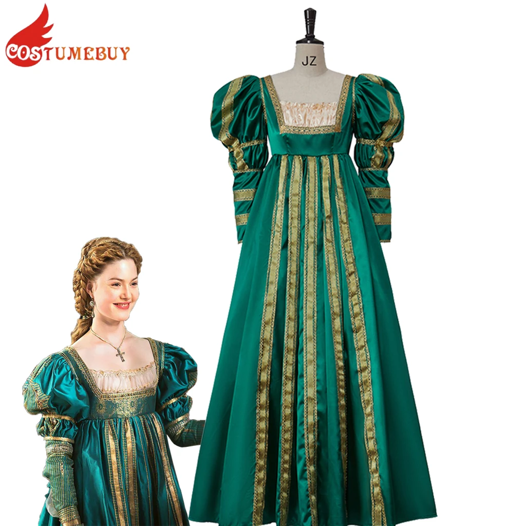 Borgias Cosplay Kostüm Medieval Prinzessin Kleid Europäischen Renaissance Adel Frauen Kleid Ball Kleider| | -