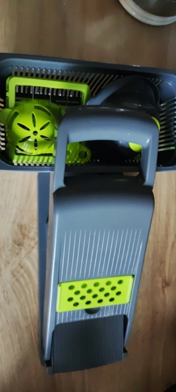 14pcs/16pcs Set,Vegetable Chopper, Multifunctional Fruit Slicer, Manual Food Grater, Vegetable Slicer, Cutter With Container photo review