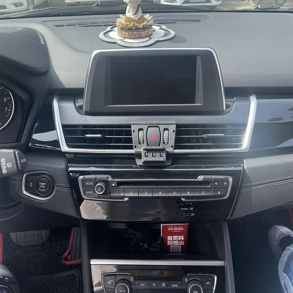 Car Mobile Phone Holder for BMW 2 Series F45 F46 220i 216d 2015~ GPS Air Vent Clip Stand Base Support Accessorie iPhone