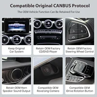 Wireless Carplay/Android Auto 12.3'' Touch screen Multimedia for Mercedes Benz NTG5.0 GLA CLA GLC W205 W176 C117 X156 W212 W167 - Image 5