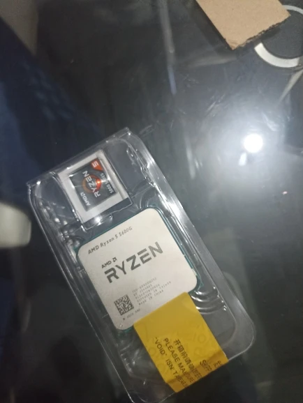 AMD Ryzen 5 5600G R5 5600G 3.9GHz Six-Core Twelve-Thread 65W CPU Processor L3=16M 100-000000252 Socket AM4 NO FAN photo review