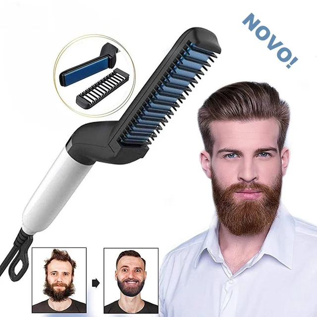 Chapinha prancha Modelador E Alisador De Cabelo E Barba Masculino
